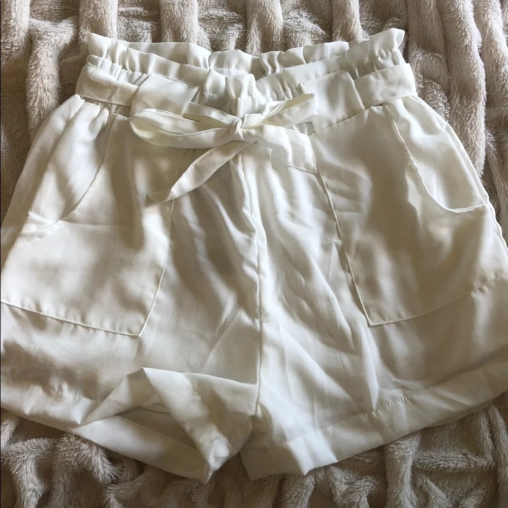 White Shorts